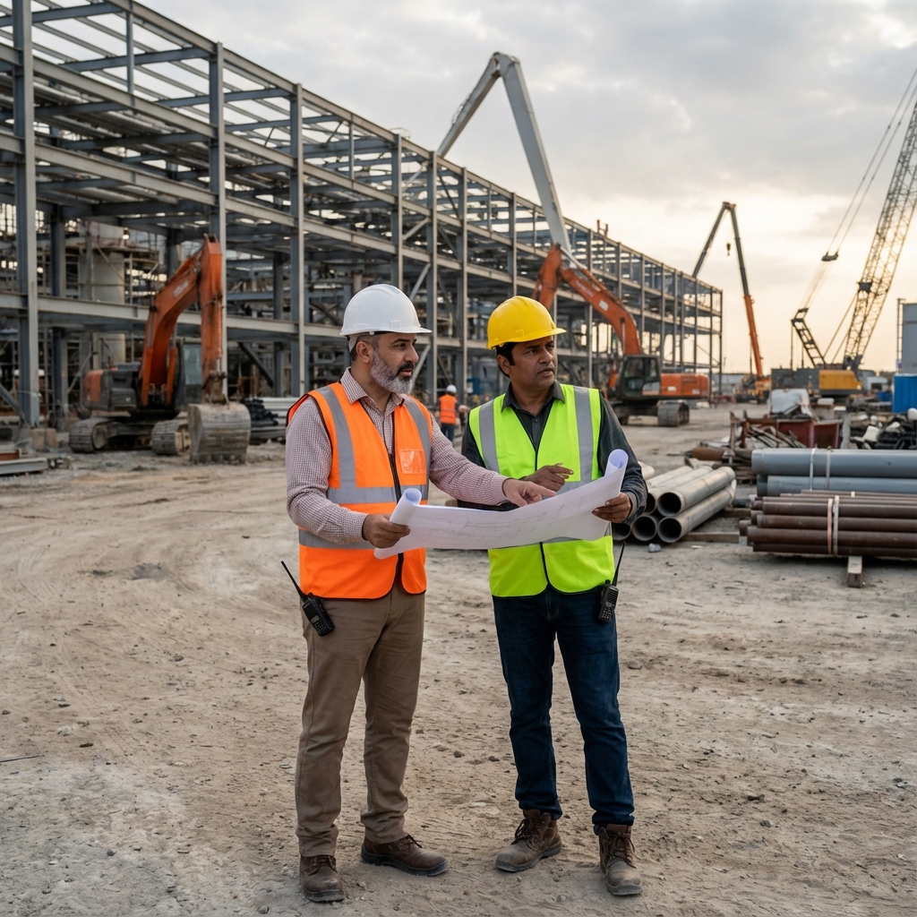 LDC Team at Construction Site